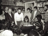 Farewell party of the Romanovsky family at their apartment. Leningrad, 1988. co RS