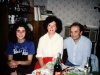 Olga, Tatiana and Evgenii Gilbo, Leningrad, 1985, co Frank Brodsky