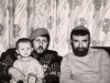 Yakov Gorodetsky with his daughter and Dmitry Grinberg , Leningrad,  co RS