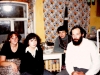 In the apartment of Itzhak Kogan. From the left: Lena Karolin, Luba E??man, Sofia and Itzhak Kogan. Leningrad, Aug. 1981, co RS