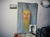 Misha Taratuta, painter, refusenik, Leningrad, 1985, co Frank Brodsky