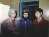 From the left: Evgenia  Palanker, Michael Elman, Alik Burshtein. Leningrad, 1986, co RS