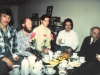 From the left: ? Leikhtman, ?, Alexey Petrov (stepson of Lev Bronshtein), Lev Sheiba, David Leikhtman. Leningrad, 1986.