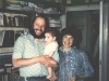 Gregory (Tzvi) and ? Wasserman with their baby. Leningrad, 1986, co RS