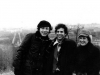 American Jews visit Moscow refuseniks. From the left: Veniamin Bogomolny, Steve Riskin USA, Olga Serova. Moscow, winter of 1977,  co  RS