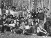 Moscow refuseniks in the forest with 8 Israeli sportsmen (weightlifters) Moscow,  1974. co RS