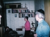 Inna Uspensky speaks to a JEWWAR  seminar held in the Khasins’  apartment. Moscow, 1987, co RS