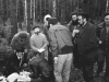14-199_oThird  Jewish Song Festival. The Festival jury is working. Moscow, Ovrazhki forest, Succot, 1980. co RSvrazhki-rs-co-uspensky
