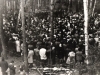 Third  Jewish Song Festival. General view of the Festival. Moscow, Ovrazhki forest, Succot, 1980. co RS