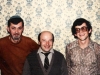 From the left: Andrey Lifshitz, Victor Fulmacht, Boris Klotz. Moscow, Oct. 1985, co RS