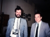 Walter Ruby, journalist  from Jerusalem Post, Alexander Shmukler, Moscow, 1989, co Frank Brodsky