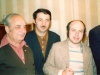Alexander Lerner, Yuri Berkovsky (POZ), Anatoli  Sharansky, Moscow, October 1976, co Enid Wurtman