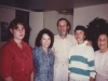 Bunny Brodsky co (second from left),  and Jacob Zakuta and his family Moscow 1986