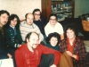 Back row:  POZ Yuri Berkovsky, Rita Beilin, Anatoly Sharansky, Leonid Volvovsky, Ida Nudel.  Front row:  Yosef Beilin, Dina Beilin, Enid Wurtman co, Moscow, October, 1976