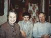 Inna, Slava and Igor Uspensky, Moscow 1985, co F. Brodsky