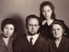 L-r: Sonya, Victor, Svetlana and Ida Moiseevna Polsky (mother of Victor Polsky).