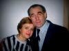 Natalia Segev, co,  with Alexander Livenbuk, General Director of Shalom Theather, Moscow  1989