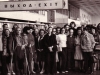 Depature of Alexander Goldfarb,  Sheremetyevo Airport, 1974, co V. Slepak