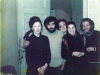 L-r: Valentina and Alexander Goldfarb, Maria Slepak, Batsheva Elistratov, Vladimir Slepak, co, Moscow, 1974