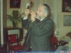 Vladimir Slepak blowing a shofar