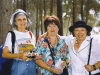 2000. “Fighting” friends from 1979. From the left: Edith Gugenhaim (from Zurich, and now is a new repatriant), Yona Shwartzman (from Moscow), Nelli Lipovich-Shpeizman (from Leningrad). Ben-Shemen forest, Succot, 2000. Photo by Michael Stribman. co RS