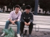1988. From the left: David Gee, Boris Alexandrovsky. Leningrad, 1988. co RS