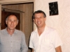 1988. From the left: Gennady Resnikov, M.J. Gee. Moscow, 1988. co RS