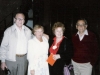 From the left: Murray Singer, Shirley Goldstein, Lynn Singer,  Leonard 