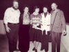 1978.UCSJ in Jerusalem. Reception for UCSJ at the Daniels. From the left: Stuart&Enid Wurtman, Avital Shcharansky, Dina&Yosef Beilin. Spring 1978. co RS