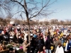 250,000 participate in a mass rally on behalf of Soviet Jews  in  Washington, DC, December 6, 1987. co RS