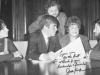 Member of Congress Jack Kemp (2nd from the left) meets Lynn Singer (3rd from the left). Standing Boris Blitstein. USA, 19??. co RS