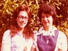 From the left: Tamara Brill and Jean Gaffin. England, the l970's. co RS