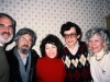 Alan Fox, Yuli Kosharovsky, Bunny Brodsky, Boris Klotz, Sue Fox, Moscow, 1986 co Frank Brodsky