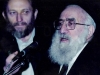 From the left: Vlad Dashevsky, Rabbi Goren in Solomon Mikhoels Center,  Moscow, November 19, 1989. co RS