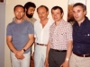 From the left: Anatoly Altman, Israel Zalmanson, Isi Leibler, Boris Penson, Vladimir (Zeev) Zalmanson. Israel, 1979 or 1980? co RS
