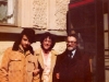From the left: Misha Taratuta, Tamara and Laurie Brill (England). Leningrad, the middle of 1970s, co RS