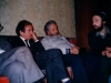 1986. Elie Wiesel meets with refuseniks. From the left: Elie Wiesel, Vladimir Slepak, Alexander Kholmiansky, Moscow, October 1986.