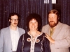 From the left: Glenn Richter, Enid and Stuart Wurtman, Jerusalem 1978, co RS