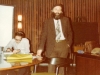From the left: Glenn Richter (sitting), Herman Branover. USA, 19??. .. co RS