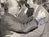 1978. From the left: Israel Prime Minister Menachem Begin and ?? after the Camp David summit.  September 19, 1978. co RS