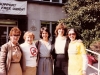 From the left: ?, Shirley Goldstein, Barbaara Stern, Ally Milder, June Daniels, co RS