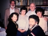 In front: Bunny Brodsky, Abram Kagan; standing: Alan Fox, Klara Kagan, Frank Brodsky co, Svetlana Kagan, Leningrad, 1986