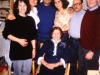 Standing:  Bunny Brodsky, Tania Gilbo, Evgenii Gilbo, Olga Gilbo, Josef Gilbo,  Frank Brodsky co; sitting: Evgenii Gilbo mother, Leningrad, 1986