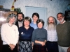 Sue Fox, Evgeny Lein, Irina Lein, Alexei Lein, Olga and Anatolii Chechik, Anan Fox, Leningrad, 1986, co Frank Brodsky