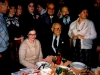 Ida Nudel with Armand Hammer and alia activists before departure for Israel,  Moscow, October  14, 1987, co RS