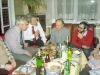 Isi Leibler meet with Jewish activists in Moscow, 1988. L-r: Alexander Ioffee, Yuli Kosharovsky, Isi Leibler, Arye Volvovsky, Mila Volvovsky.