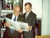 Alexander Lerner, Australian Ambassador  Ted Pocock, Moscow, 1987