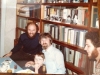 Bernie Dishler, Eliezer Kosharovsky, Yuli Kosharovsky, Yuli Edelstein at the apt. of Kosharovsky, Moscow, 1983