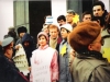 Demonstration held by refuseniks outside the Lenin library during the visit of Canadian delegation, Moscow, April 1988, co RS