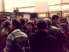 Dita Gurevich (center) in Israel pavilion in Internetional Book Fair, Moscow 1985
